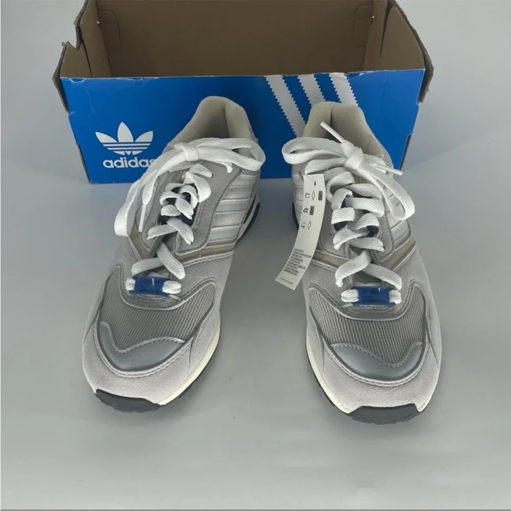 ADIDAS NWT ORIGINALS NWT ZX 4000 W SNEAKER ATHLETIC GRAY BLUE SHOES 6.5 - Picture 2 of 6